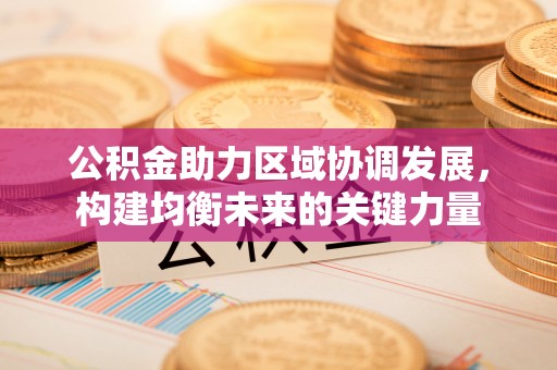 密山公积金助力区域协调发展，构建均衡未来的关键力量