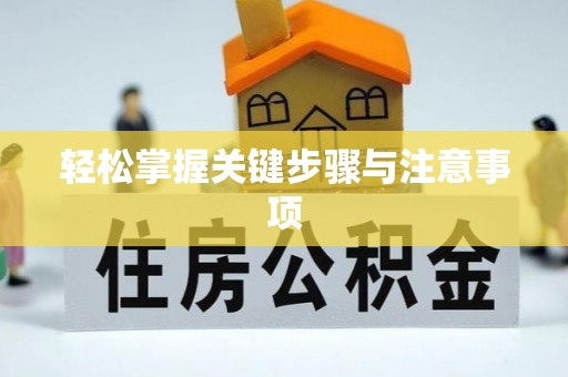 深圳轻松掌握关键步骤与注意事项