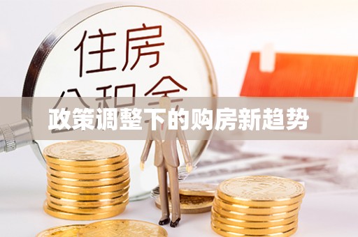 独山政策调整下的购房新趋势