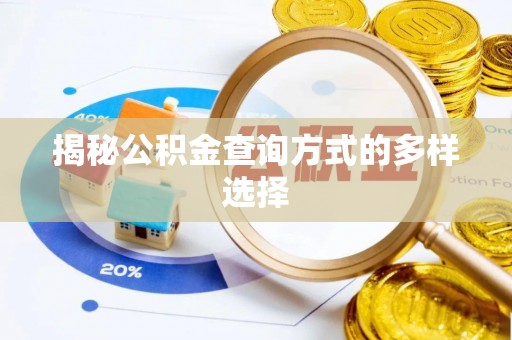 平南揭秘公积金查询方式的多样选择