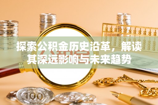 新兴探索公积金历史沿革，解读其深远影响与未来趋势