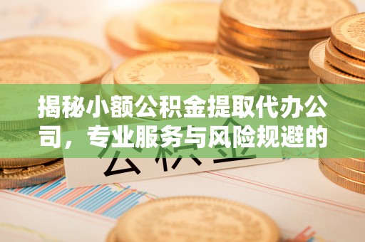 太和揭秘小额公积金提取代办公司，专业服务与风险规避的平衡艺术
