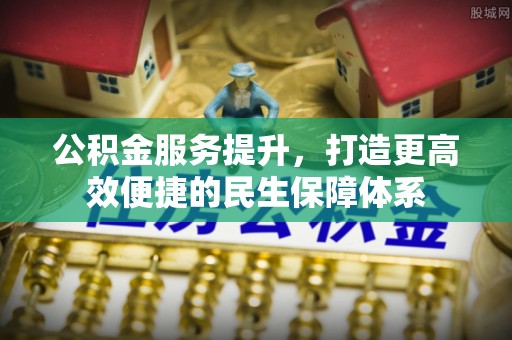 茶陵公积金服务提升，打造更高效便捷的民生保障体系