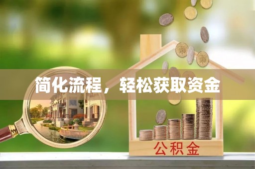 博尔塔拉蒙古简化流程，轻松获取资金