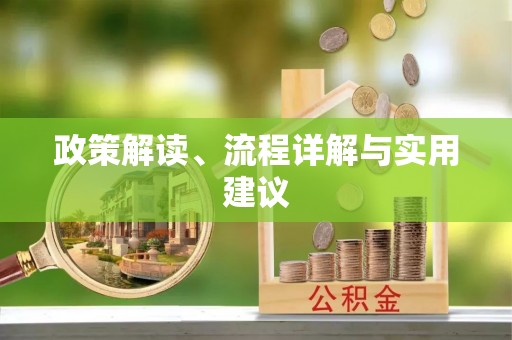 万丹政策解读、流程详解与实用建议