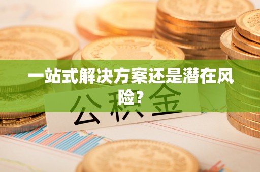江门一站式解决方案还是潜在风险？